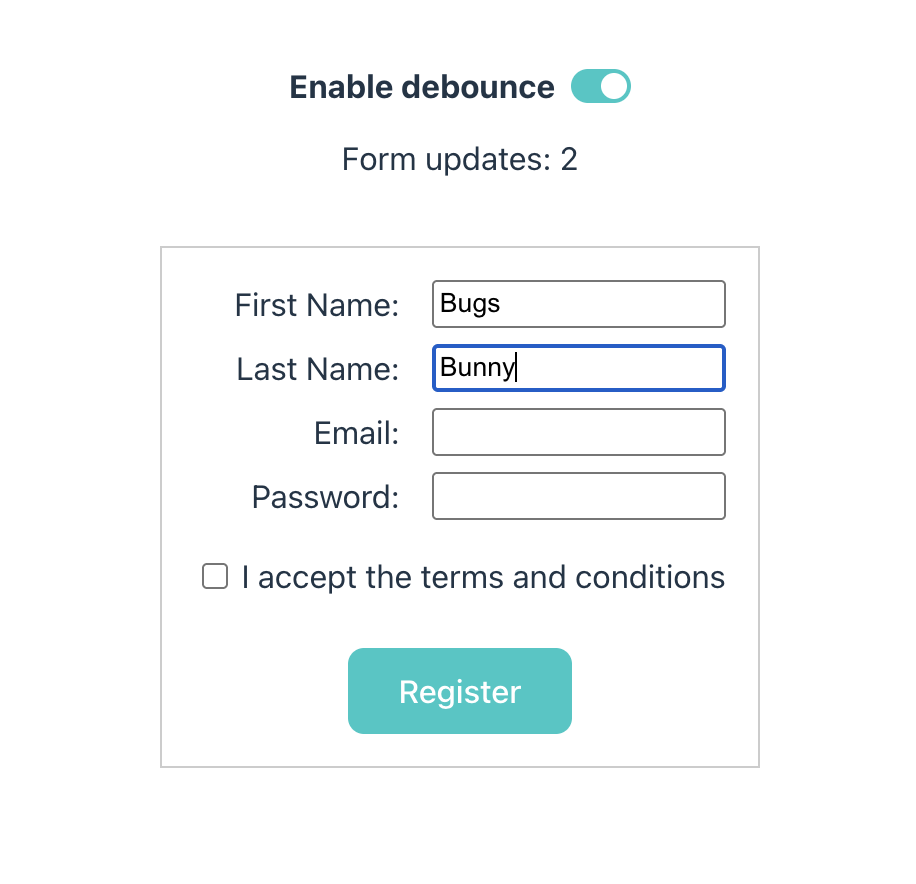 Boost React app performance with the debounce pattern | Payload Website ...